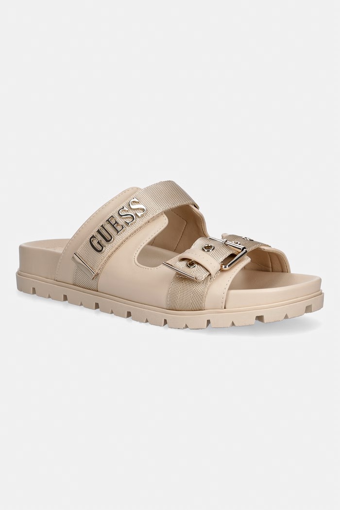 Guess чехли дамски FAXONA бежов FLTFAX.FAB03.BEIGE