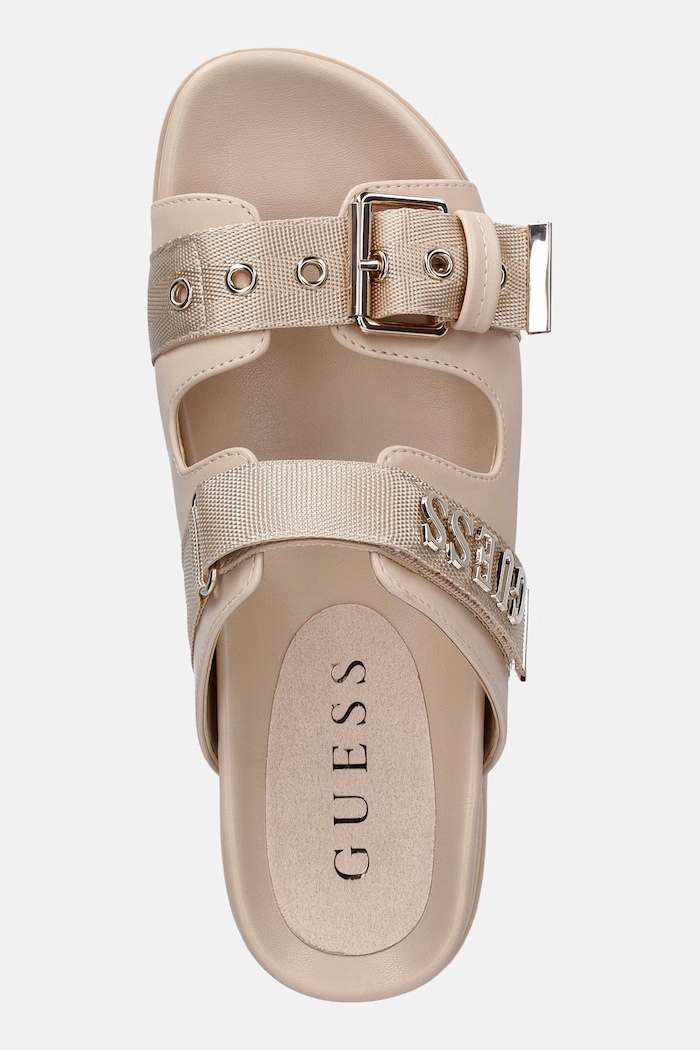 Guess чехли дамски FAXONA бежов FLTFAX.FAB03.BEIGE