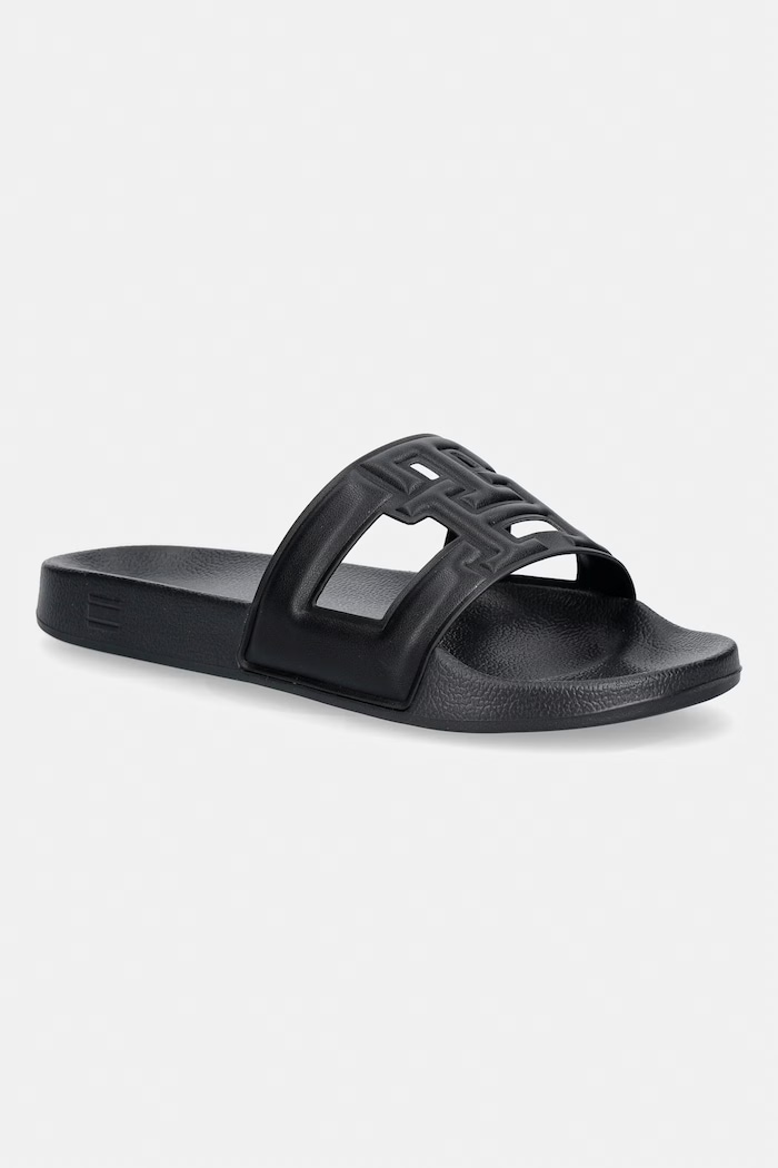 Tommy Hilfiger šľapky dámske TH MONOGRAM POOL SLIDE čierna FW0FW09424