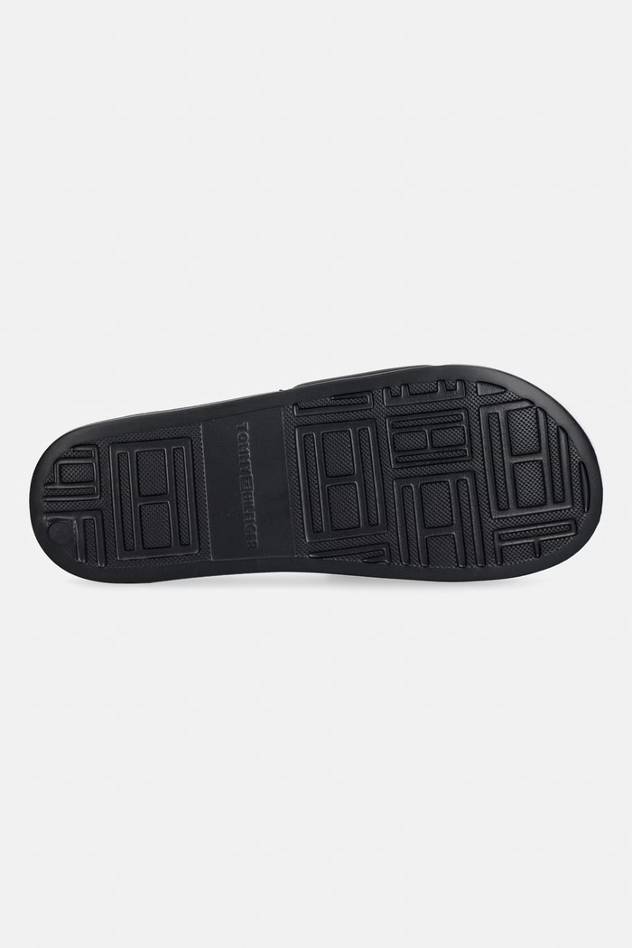 Tommy Hilfiger šľapky dámske TH MONOGRAM POOL SLIDE FW0FW09424 čierna