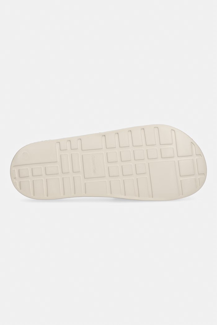 Calvin Klein klapki damskie ESS SLIDE TPU HW0HW02959.PDV beżowy