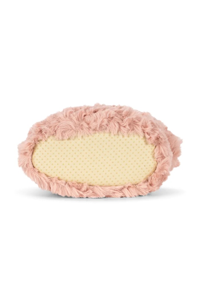 Kapcie dziecięce z miękkiego materiału TEDDY FOOTIES Konges Sløjd różowy KS106616.9BY2