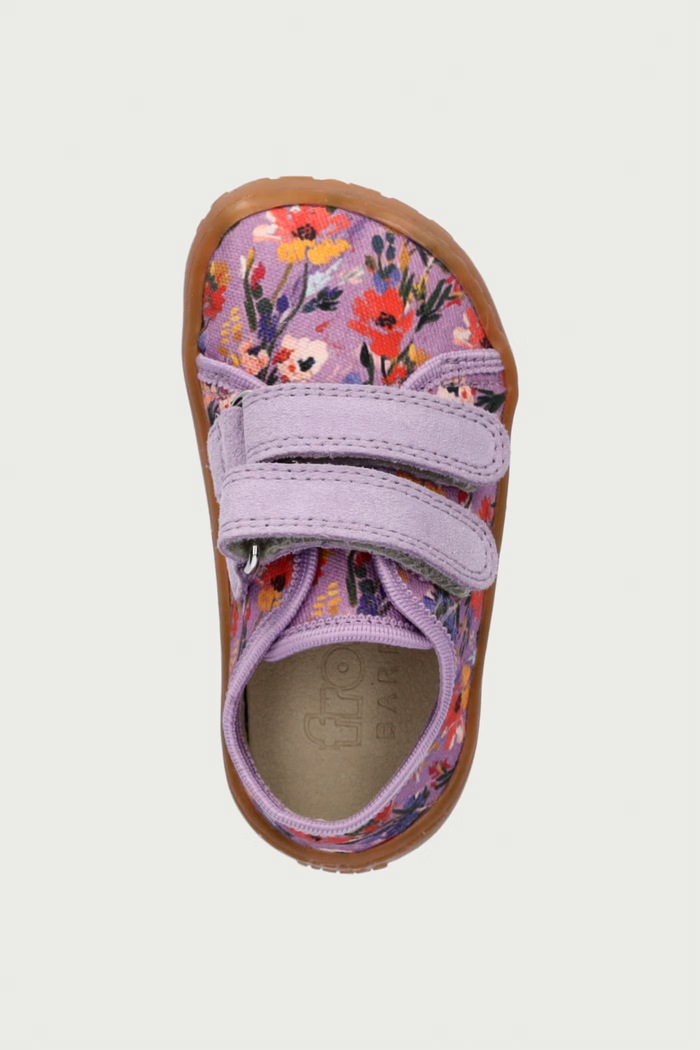 Papuče detské BAREFOOT CANVAS Froddo G1700440.G.20.24 fialová