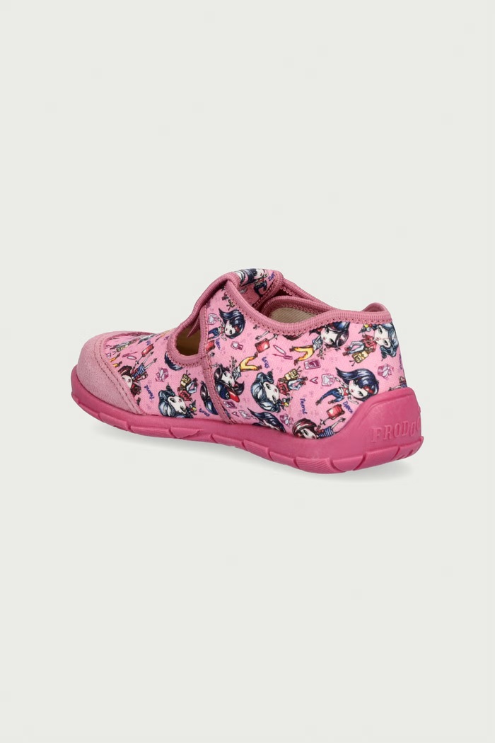 Dziewczynka Froddo Kapcie dziecięce CLASSIC SLIPPERS G1700455.G.25.30 różowy
