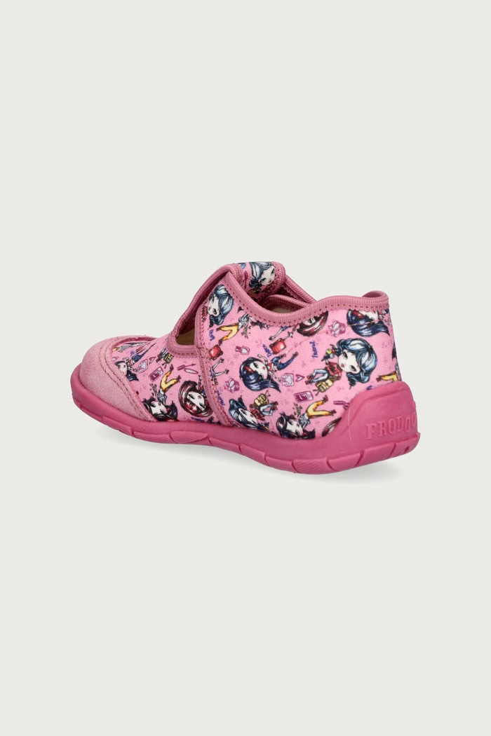 Dziewczynka Froddo Kapcie dziecięce CLASSIC SLIPPERS G1700455.G.20.24 różowy