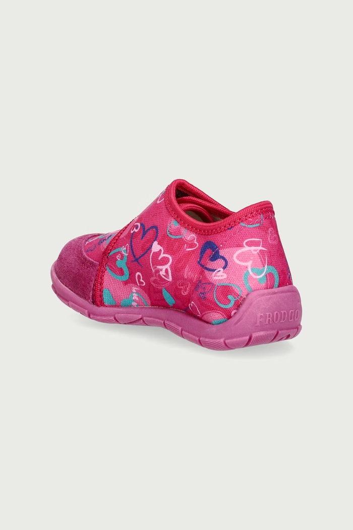 Κοριτσίστικα Froddo Παντόφλες Παιδικές CLASSIC SLIPPERS G1700450.G.20.24 ροζ