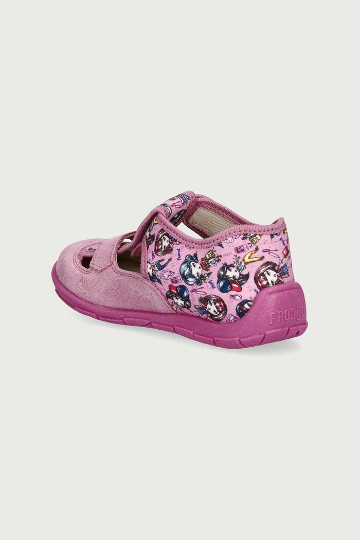 Κοριτσίστικα Froddo Παντόφλες Παιδικές CLASSIC SLIPPERS G1700412.G.25.30 ροζ