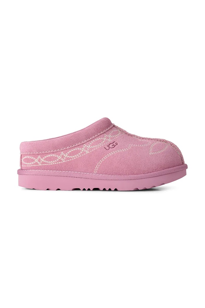 UGG Boty dětské semišové TASMAN IWESTERN růžová 1184433K.G