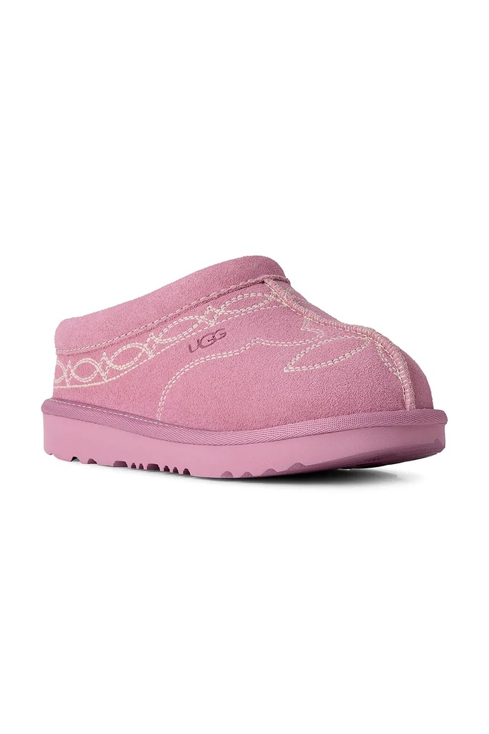 UGG Boty dětské semišové TASMAN IWESTERN 1184433K.G růžová AW26