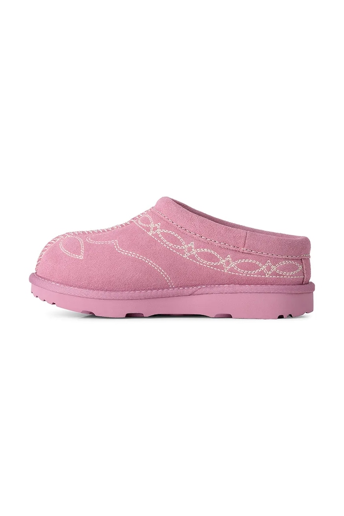 Boty dětské semišové TASMAN IWESTERN UGG 1184433K.G růžová