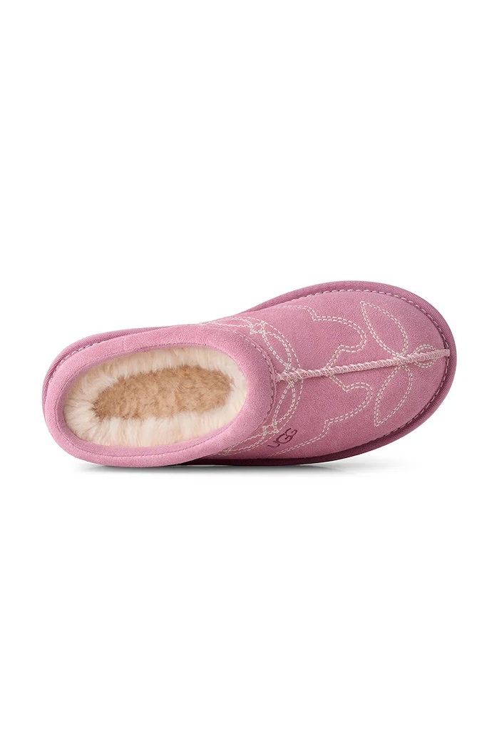 Boty dětské semišové TASMAN IWESTERN UGG růžová 1184433K.G