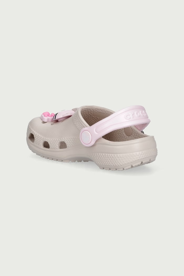 Chłopiec Crocs Klapki mules dziecięce CLASSIC CUTE CAT T CLOG 214063.CROCS.CLASSIC.CU różowy