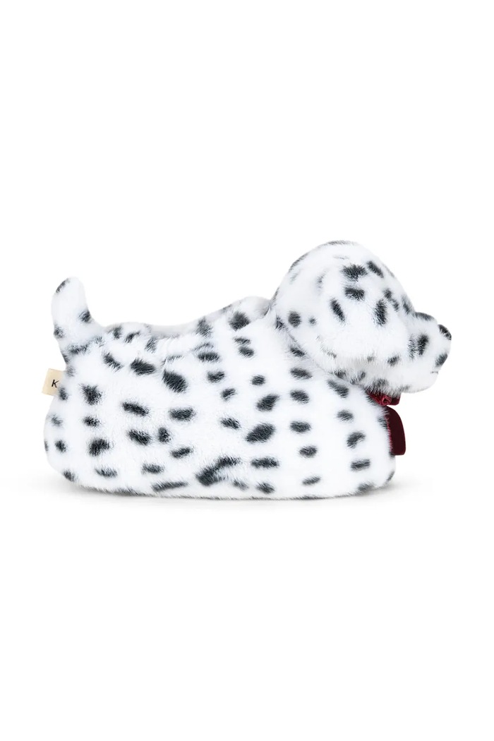 Chłopiec Konges Sløjd Kapcie dziecięce DALMATIAN FOOTIES KS106440.9BY2 biały