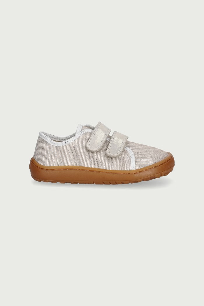 Froddo Ciabatte per bambini BAREFOOT CANVAS G1700440.25.30. argento AW26