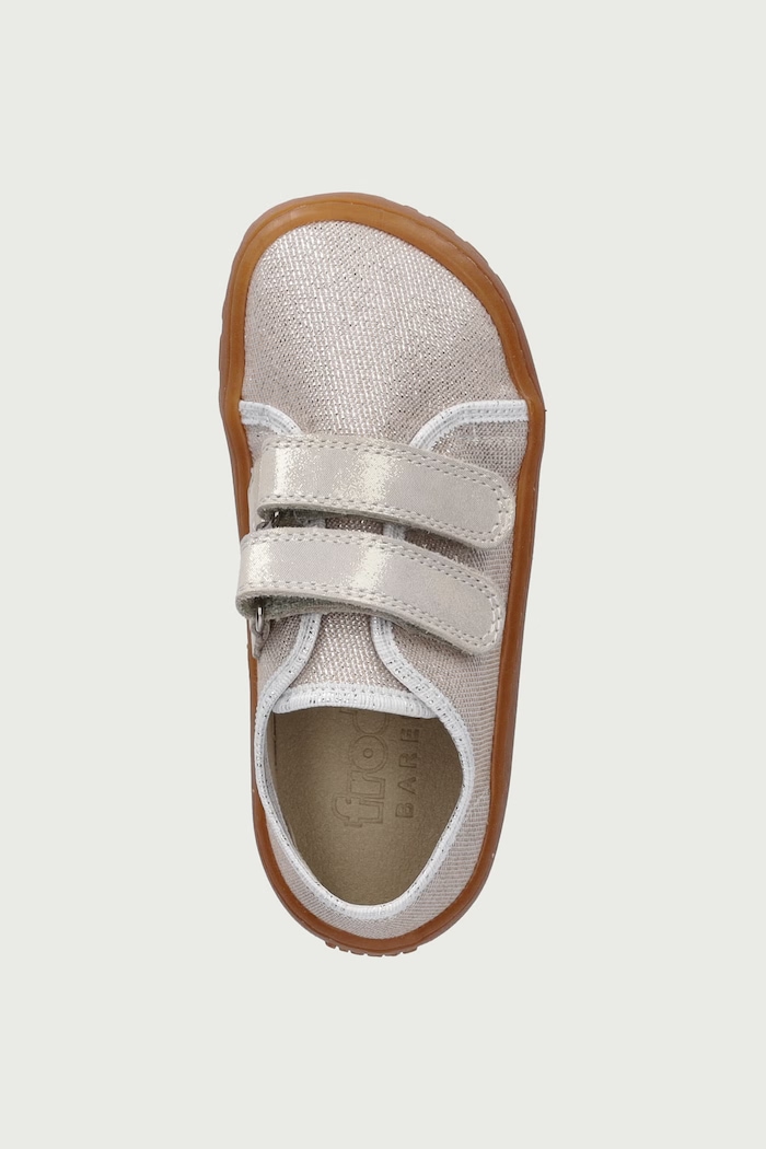 Капці дитячі BAREFOOT CANVAS Froddo G1700440.25.30. срібний