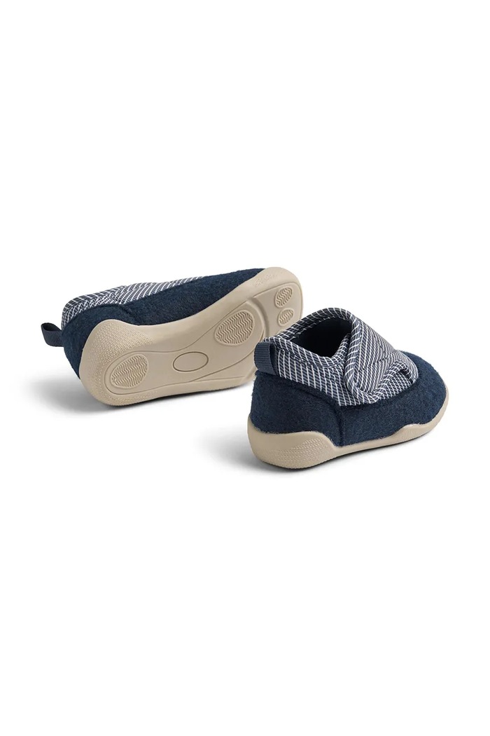 Papuci de casă pentru copii Wheat WF504k.02 bleumarin