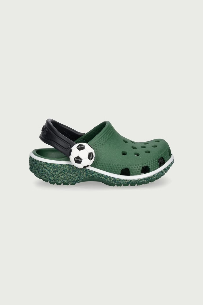 Crocs Klapki dziecięce CLASSIC SOCCER TURF CLOG 213962.CROCS.CLASSIC.SO zielony AW26