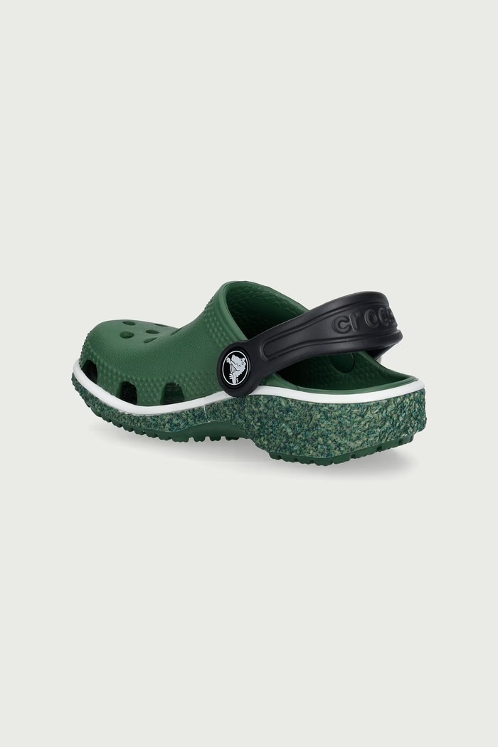 Chłopiec Crocs Klapki dziecięce CLASSIC SOCCER TURF CLOG 213962.CROCS.CLASSIC.SO zielony