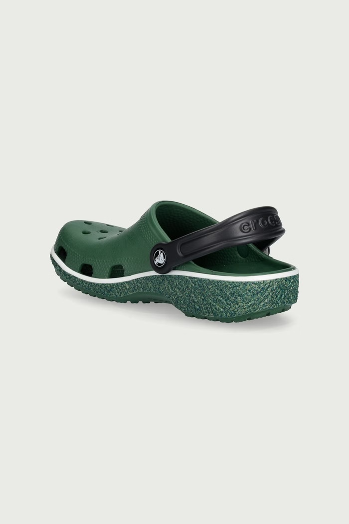 Chłopiec Crocs Klapki dziecięce CLASSIC SOCCER TURF CLOG 213947.CROCS.CLASSIC.SO zielony