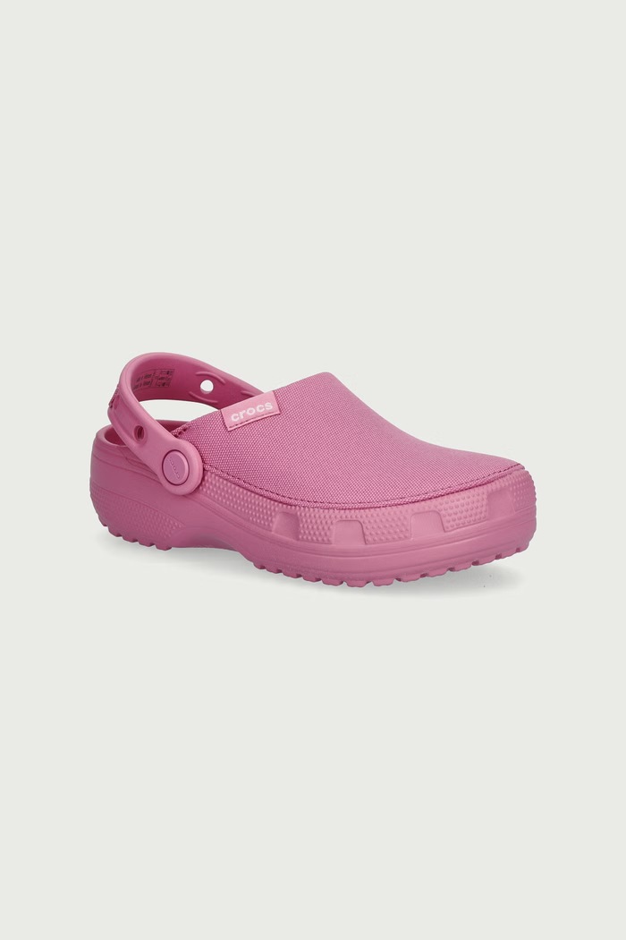 Crocs Klapki dziecięce CLASSIC CRAFTED CLOG różowy 213351.CROCS.CLASSIC.CR