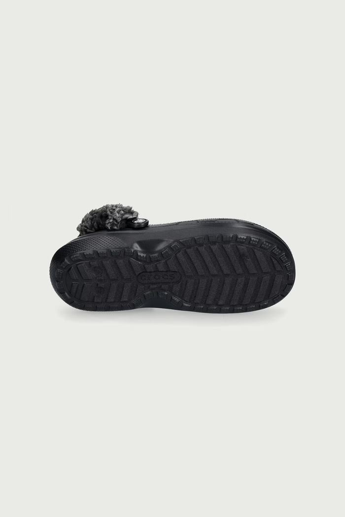 Klapki dziecięce CLASSIC FLEECE LINED CLOG Crocs czarny 212856.CROCS.CLASSIC.FL