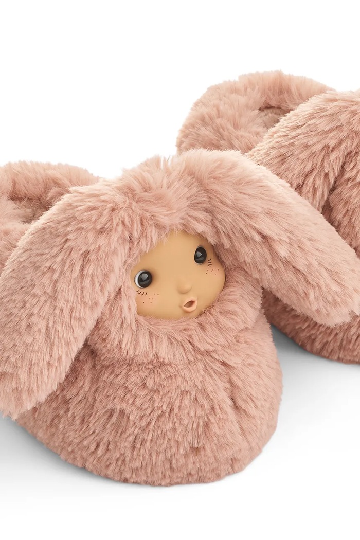 Chłopiec Liewood Kapcie dziecięce Avalina Doll Plush Slipper LW21688.9BY2 różowy