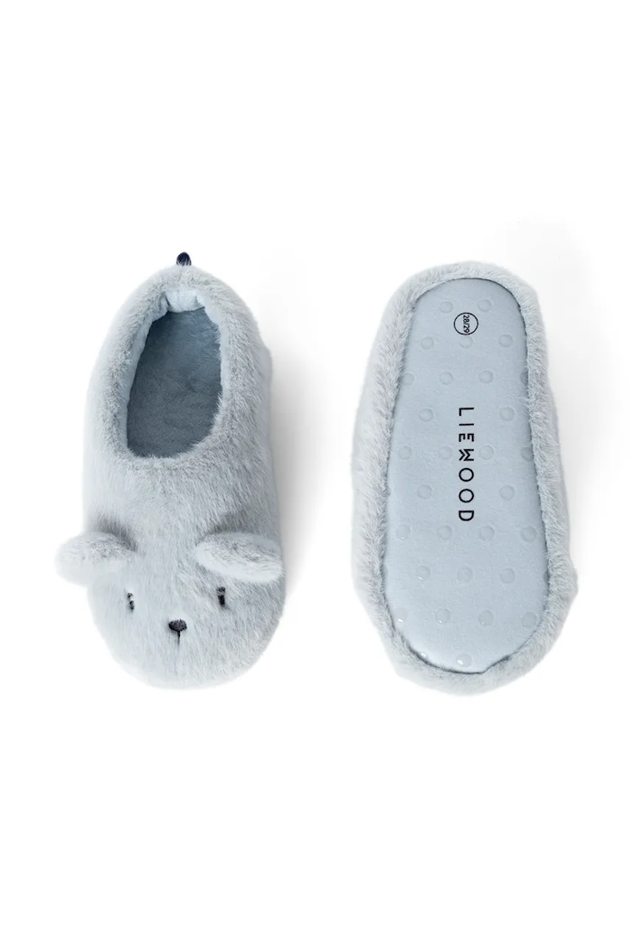 Тапочки для детей Aviaja Bear Slippers Liewood голубой LW19587.9BY2