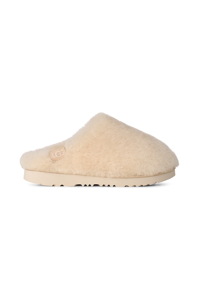 UGG Παντόφλες παιδικές CLASSIC FLUFFED SLIP-ON μπεζ 1186670K