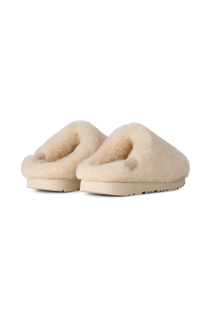 Αγορίστικα UGG Παντόφλες παιδικές CLASSIC FLUFFED SLIP-ON 1186670K μπεζ
