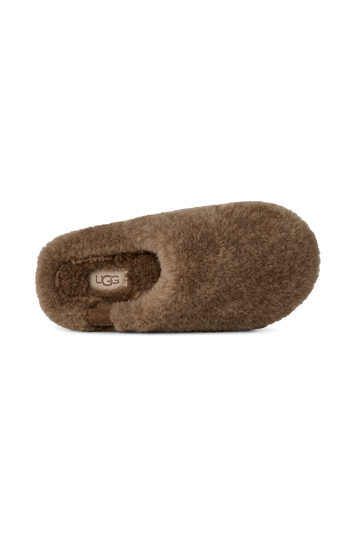 Παντόφλες παιδικές CLASSIC FLUFFED SLIP-ON UGG καφέ 1186670K