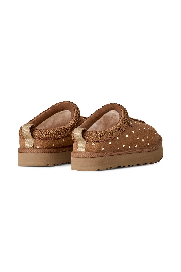 Αγορίστικα UGG Παντόφλες παιδικές σουέτ TAZZ SHINY DOTS 1180230K καφέ
