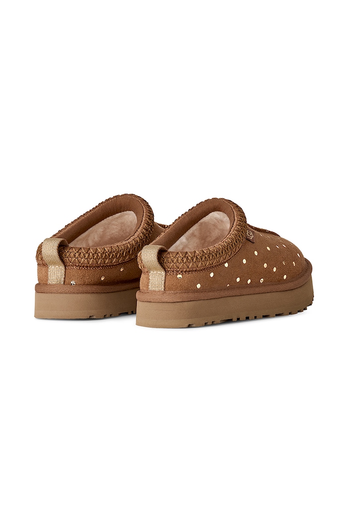 Αγορίστικα UGG Παντόφλες παιδικές σουέτ TAZZ SHINY DOTS 1180230K καφέ