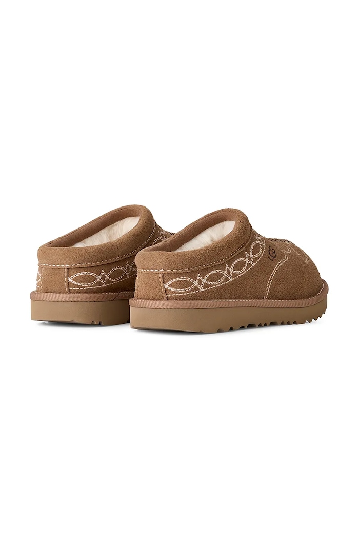 CHLAPEC UGG Boty dětské semišové TASMAN IWESTERN 1184433K hnědá