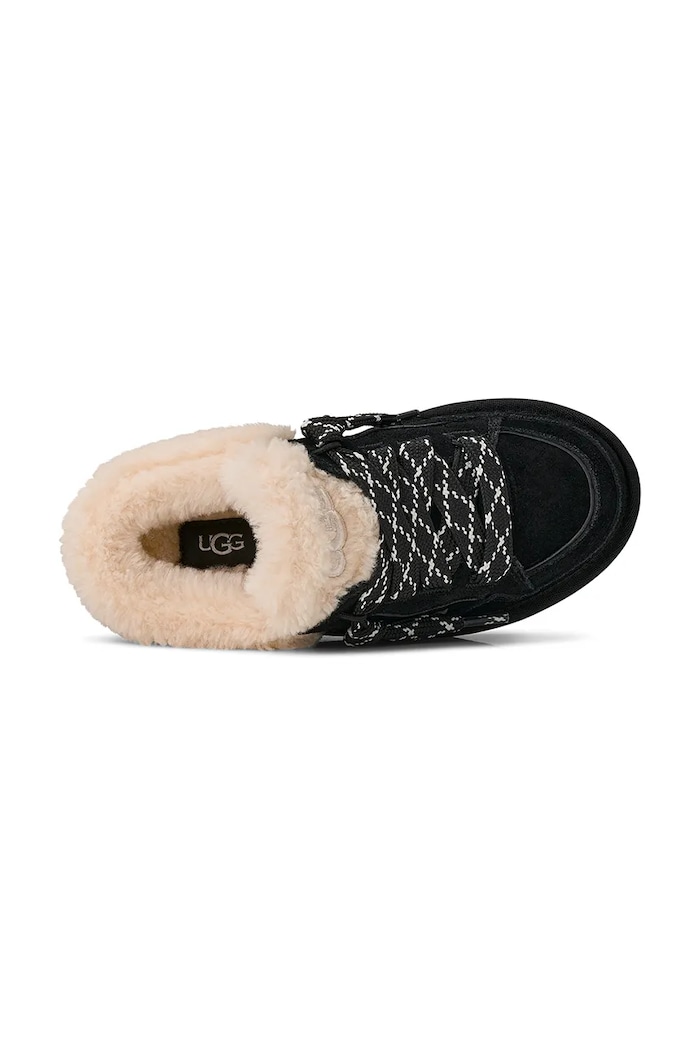 Boty dětské semišové LOWMEL MULE UGG černá 1180201K