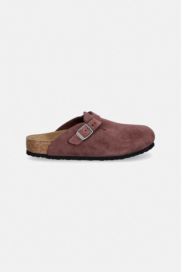Birkenstock natikače za djecu od brušene kože Boston 1032699.32.35 roza AW26