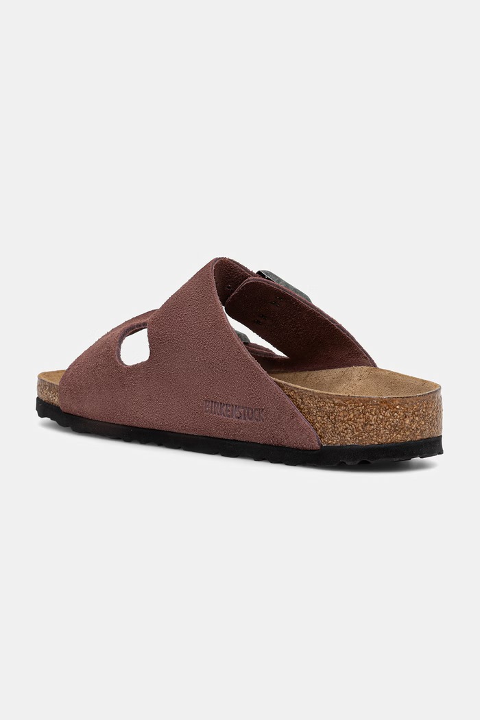 BIMBA Birkenstock ciabatte slide per bambini in scamoscio Arizona 1032574.36.39 rosa