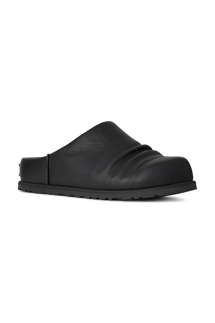 UGG Ugg x Willy Chavarria papuče za muškarce od kože 1188190.BLK crna AW26