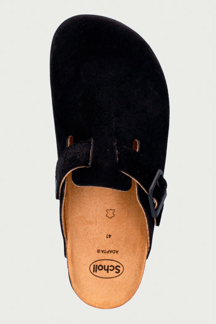 Σαγιονάρες mules Ανδρικές σουέτ OLIVIER Scholl F325741004 μαύρο