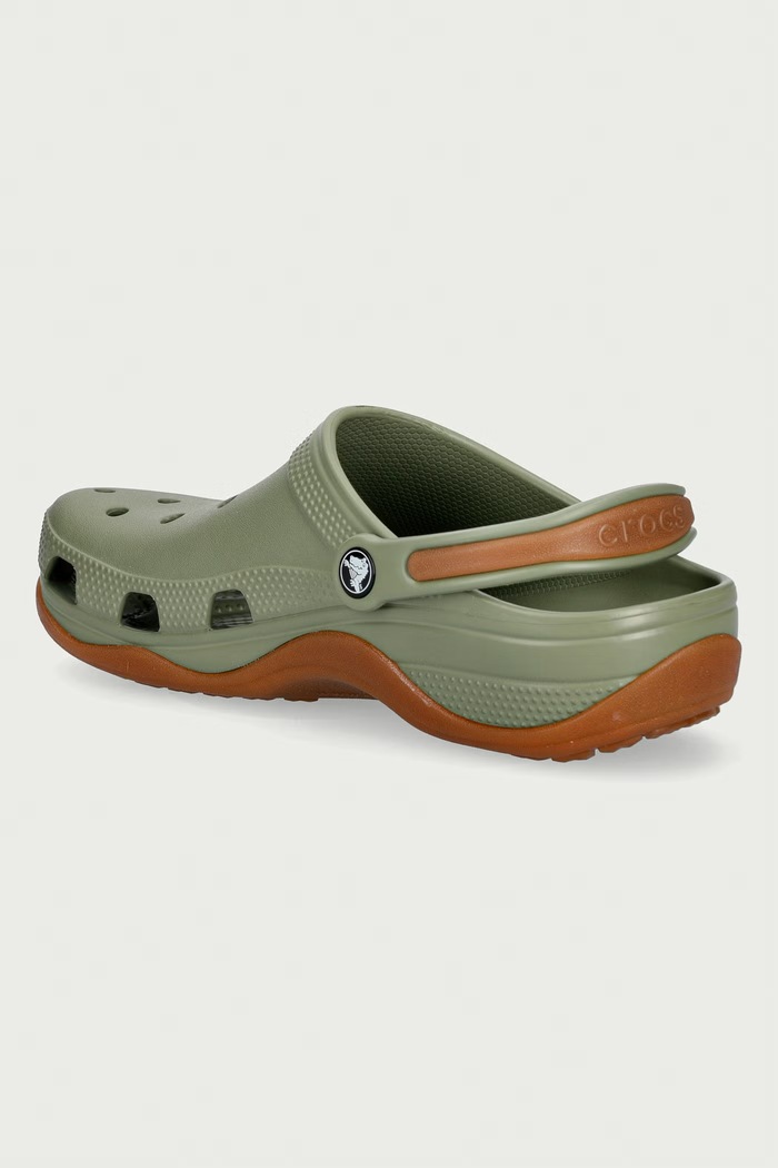 Obuwie Crocs Klapki męskie Classic Evo Gum Clog 214361.3DX zielony