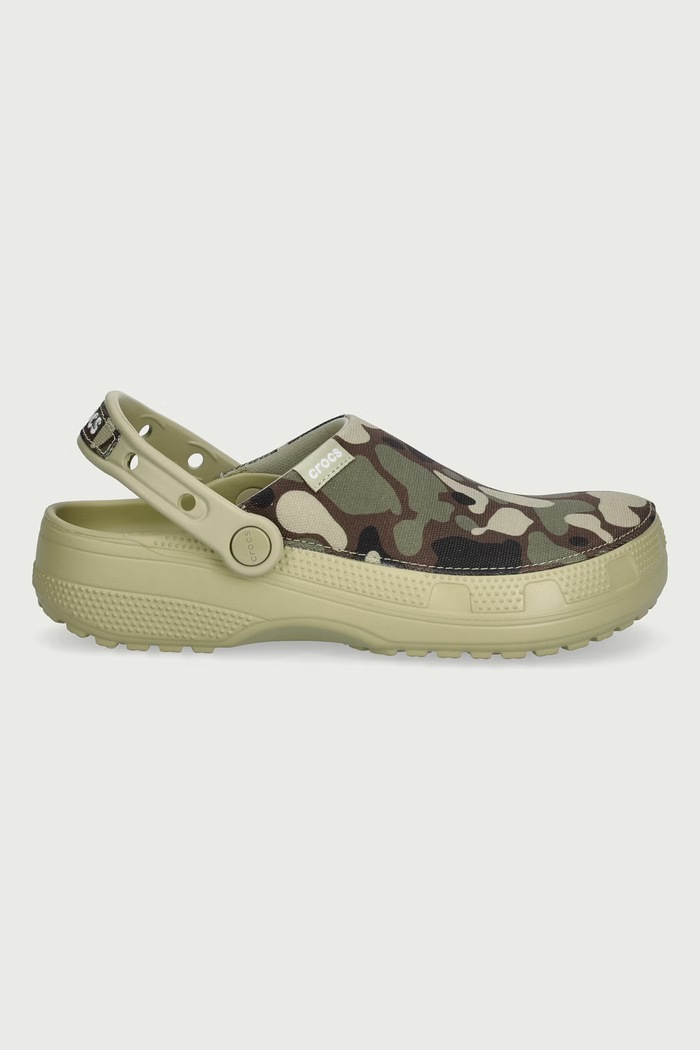 Crocs Klapki męskie Classic Crafted Camo Clog 214046.3DD zielony AW26