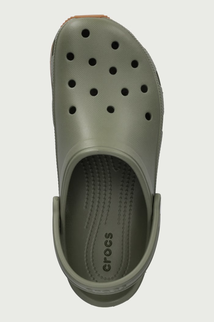 Klapki mules męskie Classic Retro Runner Clog Crocs 212831.3BX zielony