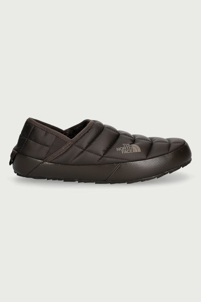 The North Face Thermoball Traction Mule V kapcie męskie NF0A3UZNRM11 brązowy AW26
