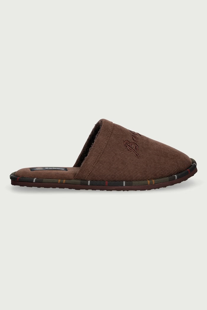 Barbour Kapcie męskie Everlee MSL0032BR71 brązowy AW26