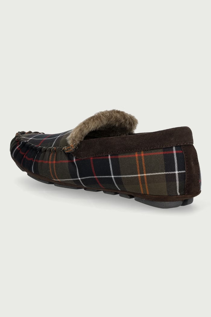 Obuwie Barbour Kapcie męskie Monty MSL0001TN12 zielony