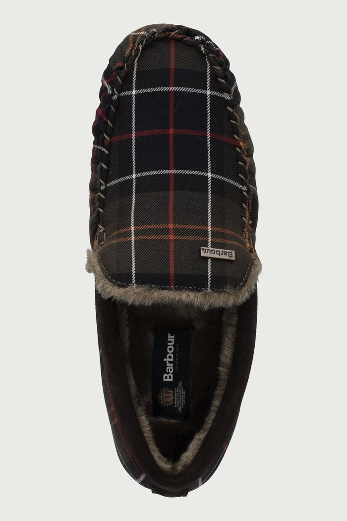 Kapcie męskie Monty Barbour MSL0001TN12 zielony