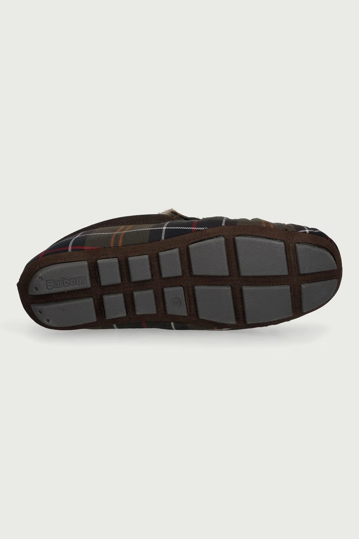 Kapcie męskie Monty Barbour zielony MSL0001TN12