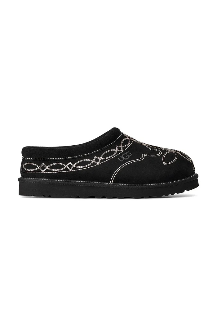 UGG Παντόφλες Ανδρικές σουέτ M Tasman Western μαύρο 1182262.BLK