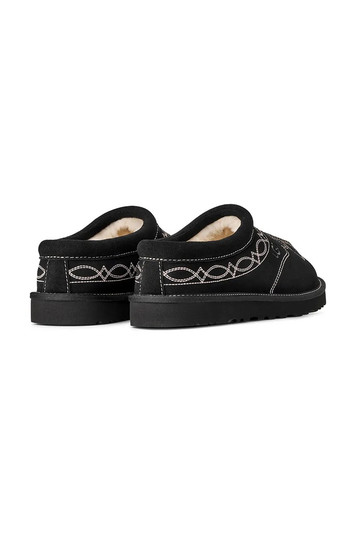 Παπούτσια UGG Παντόφλες Ανδρικές σουέτ M Tasman Western 1182262.BLK μαύρο