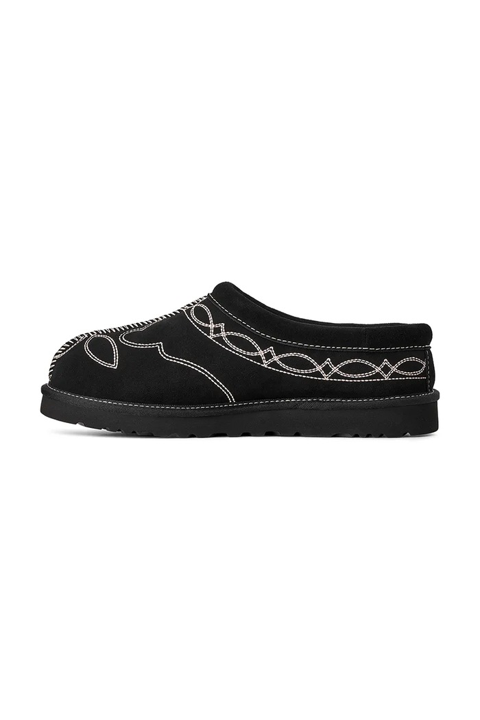 Παντόφλες Ανδρικές σουέτ M Tasman Western UGG 1182262.BLK μαύρο