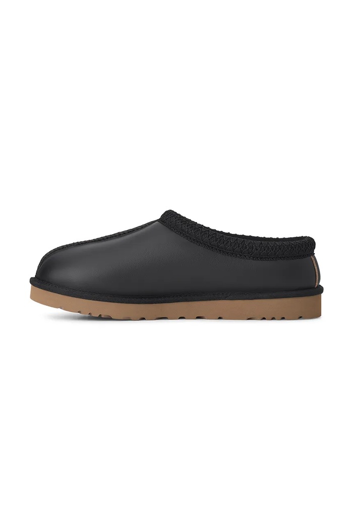 Papuče pánske kožené M Tasman Contrast UGG 1183350.BKMP čierna